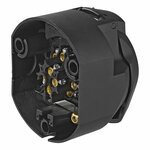Conector hembra de PVC de 13 pines tipo Jaeger