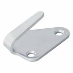 Gancho de cuerda de metal 40x45mm curvado 10 piezas