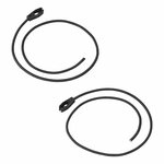 Cordon elastico de sujecion ajustable de 100 cm - juego de 4 piezas