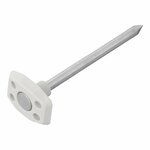 Estaca metalica para suelo - juego de 10 piezas