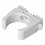 Abrazadera para tubo de desague de 28 mm de diametro  juego de 3 piezas.