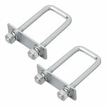Soporte en U angular de 40 mm - juego de 2 piezas