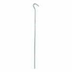 Estaca de tienda de metal de 30 cm con ojo abierto  10 piezas en bolsa de plastico