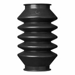 Cubierta antipolvo para freno de inercia 60 70 mm L 165 adecuada para Knott KF KFG 27 30
