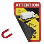 Pegatina magnetica ¡Atencion  angeles Morts!Camion