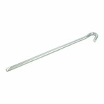Clavija de roca triangular de metal de 30 cm  6 piezas en bolsa de plastico
