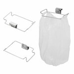 Soporte para bolsas de basura para montaje en puerta