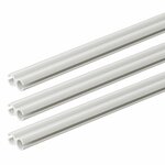 Riel doble para tienda de campana de 80 cm - juego de 3 piezas
