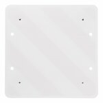 Pizarra de plastico para rotuladores de 50 x 50 cm con reflectores