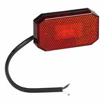 Lampara de galibo 12 24V roja 80 x 44 mm LED