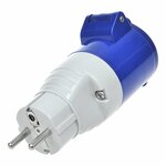 Enchufe adaptador Schuko a CEE