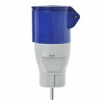 Enchufe adaptador Schuko a CEE