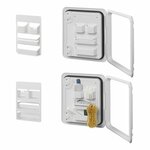 Organizador de bolsillo para la puerta del casete de la autocaravana