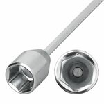 Adaptador de extension 540mm 23mm para soporte de esquina