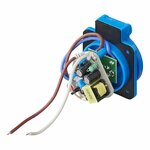 Caja de empotrar 230VAC con 2x USB-A 5V max. 2100mA
