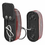 Luz de ancho LED roja blanca izquierda