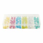 Mini fusibles de cuchilla surtidos 120 piezas en caja de plastico