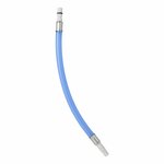 Conexion de manguera flexible 25 cm azul
