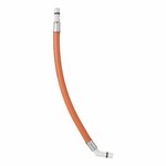 Conexion de manguera flexible 25 cm roja 45 ojal