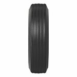 Llanta de rueda de morro de metal con neumatico de caucho 200x60mm
