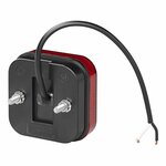 Lampara de galibo 12 24V roja 65 x 65 mm LED