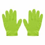Guantes de nitrilo Gripp-It M verde caja dispensadora de 50 piezas