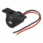 Toma de superficie USB tipo A 2100 mA A 12 V 24 V