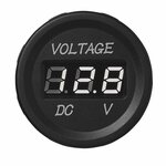 Voltimetro digital incorporado 6-30V