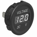 Voltimetro digital incorporado 6-30V