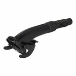 Pico vertedor metalico negro flexible apto para gasolina y diesel
