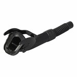 Pico vertedor metalico negro flexible apto para gasolina y diesel