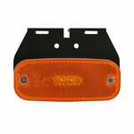Luz de posicion lateral 10-30V naranja 110x45mm LED con soporte