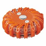 Disco de advertencia 16LED naranja