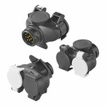 Enchufe adaptador de 13 a 2x 7 pines tipo N S