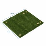 Alfombra de cesped para escalones