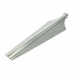 Arenque de arena 33cm aluminio 2 piezas en bolsa de polietileno