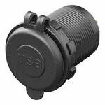 Cargador rapido USB integrado de 2 vias 12 24 V 3 A tipo A + C