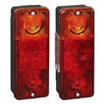 Luz trasera 4 funciones 210x83mm