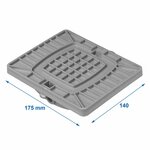 Pies estabilizadores XL - juego de 4 piezas