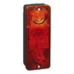 Luz trasera 3 funciones 210x83mm