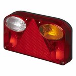 Luz trasera 6 funciones 237x137mm derecha