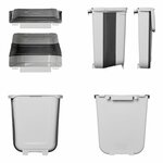 Cubo de basura plegable de 8L para caravana camper