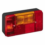 Luz trasera 5 funciones 194x104mm izquierda
