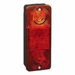 Luz trasera 3 funciones 210x83mm