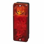 Luz trasera 3 funciones 210x83mm