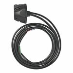 Kit cableado enganche remolque 7+1 pines PVC + cable 1 50M 8 nucleos