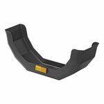Guardabarros de plastico angular de 10 pulgadas