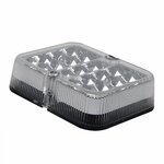 Luz de marcha atras 100x81mm 19LED