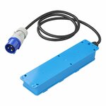 Toma Schuko CEE de 3 vias 1 5 M 3 x 1 5 mm²