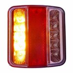 Luz trasera 4 funciones 98x105mm 14LED